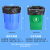垃圾袋大号商用平口加厚黑色酒店环卫物业保洁厨房超大水桶塑料袋 55*65CM[加厚3丝]100只+送一卷 加厚