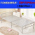 LISM适用于折叠床单人床双人床出租房简易午休床经济型1.2米铁床钢丝 加固加粗铁床1.5米宽