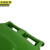 京洲实邦 100L绿色厨余垃圾 垃圾分类垃圾桶 国标干湿垃圾分类户外塑料垃圾桶 JZ-LJT10005