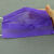 DYQT定制一次性口罩二三四层无纺布优质加厚防尘防晒雾霾彩色纯黑美容口罩 紫色紫色二层