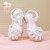 富罗迷学步鞋女童凉鞋夏季新款透气防滑女宝宝婴幼儿包头凉鞋 珠光白色 29码