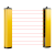 安谐ASETTLE TYPE4四级安全光栅35*35mm光幕传感器冲红外对射光电保护FCC认证光栅24光点间距40保护高度920mm