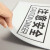 Jinwey 安全警示标志牌（禁止合闸）11cm铝材塑料贴纸