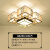 简约现代新中式吸顶灯客厅灯长方形大气卧室餐厅灯禅意中国风灯具 88288-方形60x60cm