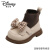 迪士尼（Disney）0-9岁儿童小皮鞋冬季新款马丁靴女孩黑色短靴小童中童公主袜靴 粉色加绒 21码/内长约13.5cm