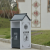 户外垃圾桶不锈钢景区创意公园小区分类环保果皮箱古镇仿古垃圾箱 灰白单桶484092