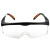 霍尼韦尔 100110 护目镜防风防尘骑行防护眼镜 透明镜片黑色镜框防雾 1副装