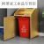 大号柜式商用垃圾柜奶茶隐藏式垃圾箱办公室垃圾桶筒汉堡店可定制 银色长100宽55110cm