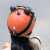 橙央电动车头盔夏季通用男女哈雷半盔防晒轻便可爱复古 3C认证桔色小熊 均码