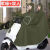 日强车载雨衣男士电动摩托车9号雨衣超软超厚 双人军绿色【帆布】送面罩 4xl
