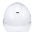 一盾安全帽工地施工建筑工程领导带护目镜国标夏季透气加厚防护头盔男定做印字 白色 LLS-18护目款