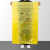 医疗垃圾袋黄色废物垃圾袋黄色加厚大号手提式平口诊所专用袋塑料袋小号DMB 平口【120×140】特厚 500只 加厚