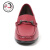 好多福（OTAFUKU）日本制健康保健磁疗鞋LR-172单鞋休闲鞋套脚鞋3E 红色 34 日本码22.0cm(3E)