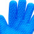 易美丽诺 LC0315 微波炉硅胶隔热手套加厚防滑厨房烤箱烘焙防烫五指手套 橙色（1双装）