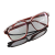 防紫外线打眼电焊眼镜焊接工气保焊氩弧焊平光玻璃眼镜 多省 透明眼镜1副