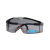 霍尼韦尔（Honeywell） 100211护目镜 S200A灰色镜片黑色镜框耐刮擦眼镜1副装
