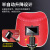 胜丽 电焊面罩手持式半自动焊接面具氩弧焊防护FSH002红色 1只