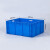 金兽物流箱外径:800*600*340mm长方形周转箱塑料箱可定制GC1060加厚蓝色
