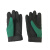防护手套结实耐用防滑户外防护工作电工木工工具园艺透气手套 绿色无标 XL
