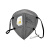 耐呗斯NBS9501VC KN95耳带式活性炭 有呼吸阀口罩 内鼻梁 20只/盒 1盒