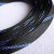 铸固 PET编制网管 三织加密型蛇皮网高品质尼龙网音响线缆护套 压扁100mm