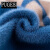 男童毛衣2021秋冬季新款加厚套头针织衫儿童打底衫中大童 蓝色 90 身高85左右