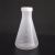 试剂溶液实验室装液态类PP材质耐高温使用便捷容量瓶锥形瓶平底烧瓶烧杯三角瓶塑料摇瓶 带盖50ml