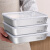 316不锈钢保鲜盒带盖方盘304食品级托盘方盒长方形加厚方盆备菜盘 （2个装）保鲜方盒带白盖抗316L钢