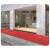 海斯迪克 PVC镂空防滑垫 S形塑料地毯浴室地垫门垫 红色1.8m*1m(厚4.5mm) HKTA-82