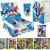 南旗儿童迷你特工队卡片X玩具补充包GR卡雷UR卡弗特SSR全套卡牌卡册 豪华版闪卡20包160张