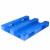 川字塑料网格托盘叉车工业垫板物流地堆货平板货物托板 1200*800*150mm平板加7钢管