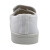耐呗斯（NABES）防静电鞋 安全鞋 PVC柔软防滑耐磨帆布鞋男女通用 白色 40码