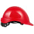 达林韦尔 碳纤维纹路 工地盔 安全帽 ABS工业防砸防撞工程建筑 国标 印字 Q20X亚红 