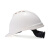 梅思安 V-Gard500安全帽 工地头盔新国标 PE加厚透气 防砸 防撞抗冲击 建筑施工防护 白色豪华超爱戴 1顶装