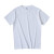 重磅纯色纯棉圆领短袖T恤250g厚实纯白打底衫男M 白色 M135-155斤