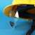 长沭安全帽佩戴带眼镜新式多功能工地安全帽佩镜带眼镜的安全帽电焊帽 ABS红色透明镜
