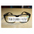 东裕 安全防护透明 护目镜 黑架平光镜玻璃镜片电焊眼镜 20付