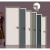 仁聚益成都定制实木隔音卧室门室内木门现代简约免漆家用平开门套装房门 预约上门测量