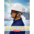 京炼 安全帽蓝牙太阳能可充电头盔夏季工地带风双男帽子制冷灯 (双风扇8000H)白色 太阳能帽