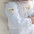 芳草屋宝宝袖套新生婴儿睡觉护手臂套防冻秋冬加厚保暖婴幼儿护胳膊宝宝 蓝色22cm/0-10个月
