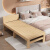 陌遇（MOYU）床拼接床实木婴儿床拼接大床定制加宽床拼接小床带护栏折叠床  18 平面 180x30cm