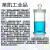 华鸥实验室玻璃器材标本瓶福尔马林瓶60/90/120/150/180/210mm高清透明标本缸磨砂玻 45*90mm