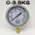 定制不锈钢外壳YN60耐震压力表防震抗震10/150/100/250KG液压表油 0-3.5KG