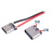 TYPE-C母座2P焊线式USB C口连接器type c母头2P座子3.1快充端子 TYPE-C母座2P焊线带线