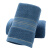 兰诗（LAUTEE） 毛巾 WYQ0616 蓝色 34*74cm 金丝款