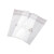 广东工厂可定制cpe平口袋磨砂自粘袋半透明手机袋白色塑料袋 18*（26+3）CM印刷自粘 1000只 48小时发货