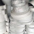 定制8M白色钢丝聚氨酯PU开口同步带皮带传送带机械手注塑机原装 白色8M齿型-40mm宽（一米价）