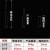 定制适用定制战术甩棍防身武器保安甩辊甩鞭车载自卫甩棒摔棍伸缩三节棍 26寸合金钢菱形黑 送4礼