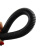 德力西软管加厚蛇皮管波纹管穿线电工管套电缆电线套管PE管黑色 外径15.8mm黑色（100米）