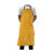 定制适用焊工牛皮电焊围裙焊工防烫围裙焊接氩弧焊工作服隔热耐高 70*100cm整张黄色
